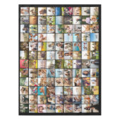 Nappe Simple Moderne Personnalisé 108 Photo Collage (Devant)