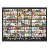 Nappe Simple Moderne Personnalisé 96 Photo Collage (Devant (Horizontal))