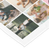 Nappe Simple Moderne Personnalisé 96 Photo Collage (Angle)