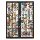 Nappe Simple Moderne Personnalisé 96 Photo Collage (Devant)