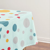 Nappe Simple moderne rouge vert Polka dot fête d'anniver (In Situ)