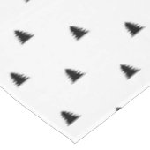 Nappe Simple Monochromie Pine de Noël Scandi (Angle)