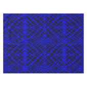 Nappe Simple Scribble | Carreaux miroir | Bleu | (Devant (Horizontal))