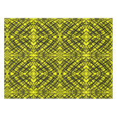 Nappe Simple Scribble | Carreaux miroir | Jaune | (Devant (Horizontal))