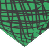 Nappe Simple Scribble | Carreaux miroir | Vert | (Angle)