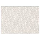 Nappe Simple Zebra Print Taupe blanc mignonne Motif mode (Devant (Horizontal))