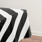 Nappe Simples bandes noires et blanches à Angle Motif (In Situ)
