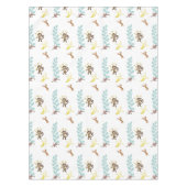 Nappe Singe Blanc Bananes Feuilles (Devant)