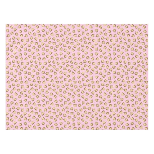 Nappe Singe fête d'anniversaire rose (Devant (Horizontal))