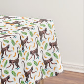 Nappe Singes doux jonglant des bananes (In Situ)