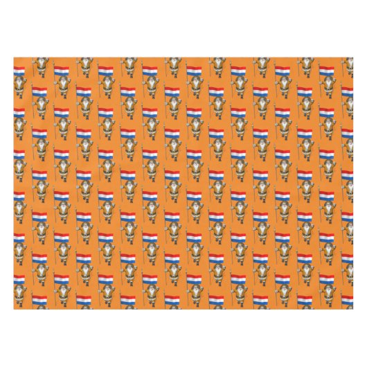 Nappe Sinterklaas Avec Ensigne De Pays-Bas (Devant (Horizontal))