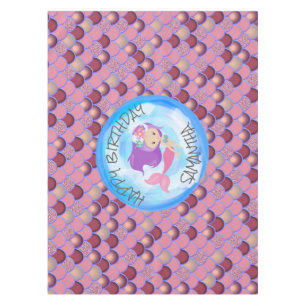 Nappe Sirène Mer Pourpre