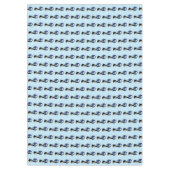 Nappe Sirène tribale bleue (Devant)