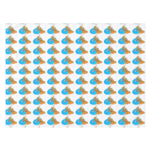 Nappe sirènes à queue bleue (Devant (Horizontal))