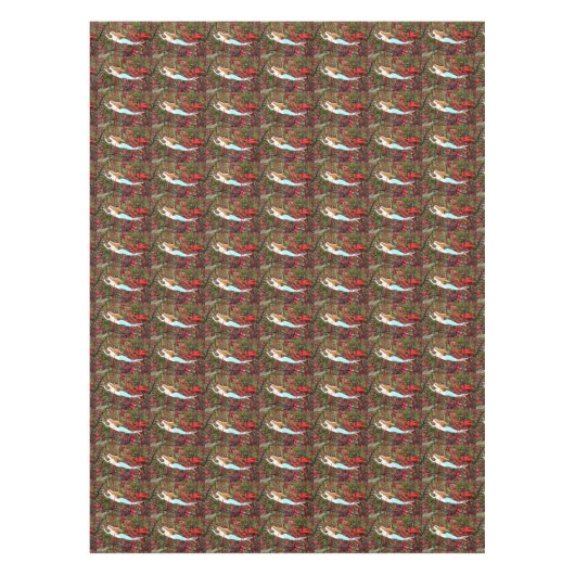 Nappe sirènes bleues nageant (Devant)