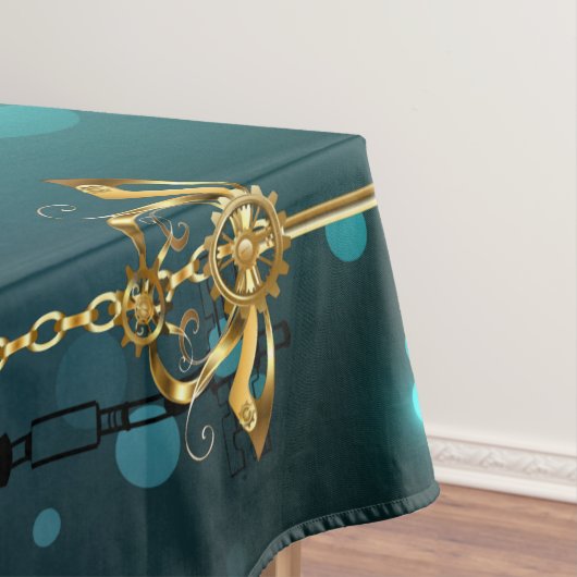 Nappe Skeleton Keys on Green Background (In Situ)