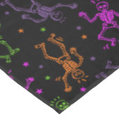 Nappe Skeletons de danse d'Halloween (Angle)