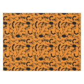 Nappe Skeletons d'Halloween Macabre Dance (Devant (Horizontal))