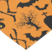 Nappe Skeletons d'Halloween Macabre Dance (Angle)