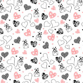 Nappe Sketch Hearts Personalized Best Valentine Gift 