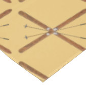 Nappe Skis De Fond Et Polonais (Angle)