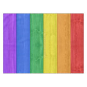 Nappe SlipperyJoe's orgueil drapeau en bois horizontal a (Devant (Horizontal))