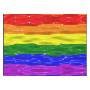 Nappe SlipperyJoe's rainbow pride couleurs liquide brill