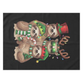 Nappe Sloth Christmas Joyeux Slothmas Sloth Lover Cadeau (Devant (Horizontal))