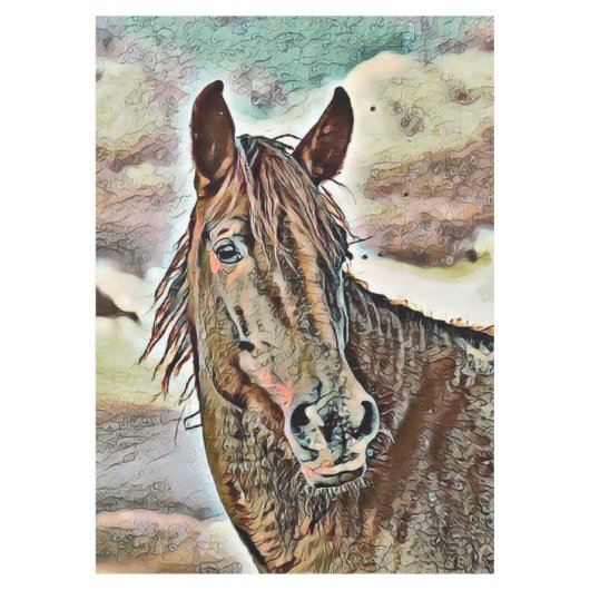 Nappe smartmix animal - cheval 2 (Devant)