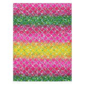 Nappe Snakeskin rose parties scintillant (Devant)