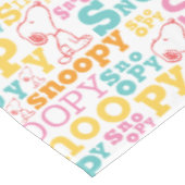 Nappe Snoopy Pastel Text Pattern (Angle)