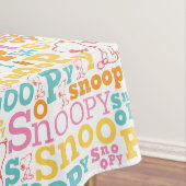 Nappe Snoopy Pastel Text Pattern (In Situ)