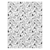 Nappe Snoopy Smile Giggle Laugh Pattern (Devant)