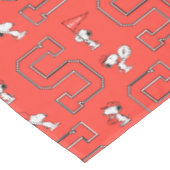 Nappe Snoopy Varsity Motif sportif (Angle)