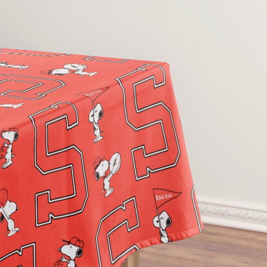 Nappe Snoopy Varsity Motif sportif (In Situ)