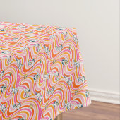 Nappe Snoopy & Woodstock Super Vibes Motif orange (In Situ)