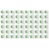 Nappe Snowdrops Aquarelle fleurie de printemps blanc Pâq (Devant (Horizontal))