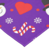 Nappe Snowflakes Snowman Sucres de canne Arrière - plan (Angle)