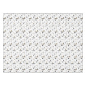 Nappe Snowmen de Noël, Arbres et Mittens (Devant (Horizontal))