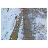 Nappe Snowy Trees Creek Forest Mountain (Devant (Horizontal))
