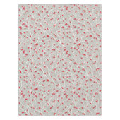 Nappe Snowy Winterberry Trees Motif | Champignons | (Devant)