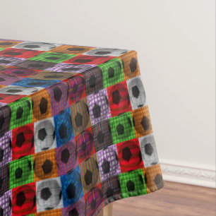 Nappe Soccer Ball Pop Art Motif,