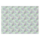 Nappe Soft Lilac And White Roses With Watercolor Effects (Devant (Horizontal))
