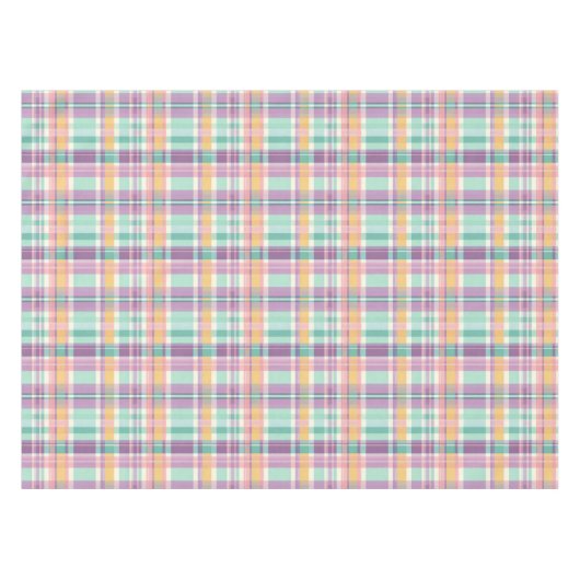Nappe Soft Pastel Plaid  (Devant (Horizontal))