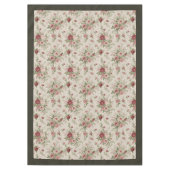 Nappe Soft Pastel Shabby Chic Delicate Motifs Floraux (Devant)
