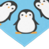 Nappe Soirée d'anniversaire de Penguin (Angle)
