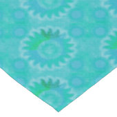Nappe Soleil céleste en Turquoise (Angle)