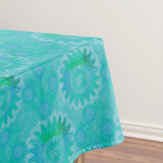 Nappe Soleil céleste en Turquoise (In Situ)