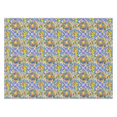Nappe soleil sicilien, citron, carreaux méditerranéens, (Devant (Horizontal))