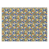 Nappe soleil sicilien, moitié lune, été, majolica, citro (Devant (Horizontal))